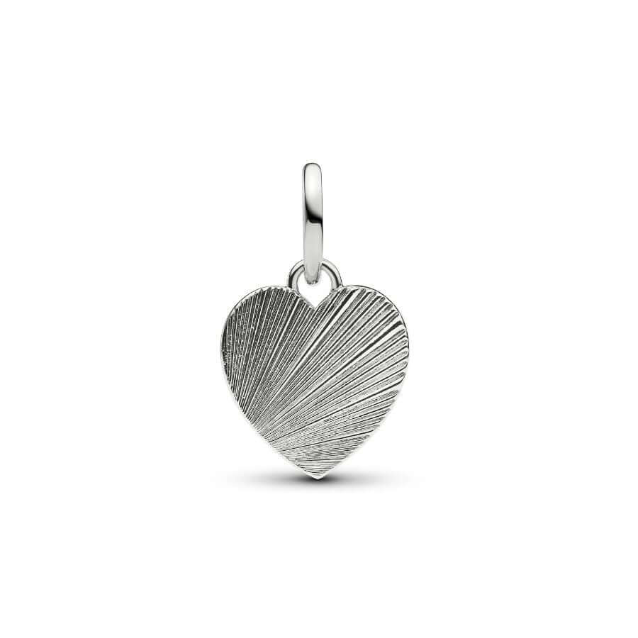 Pandora Kaiverrettava Sininen Sydän Charm Hela 735088C01