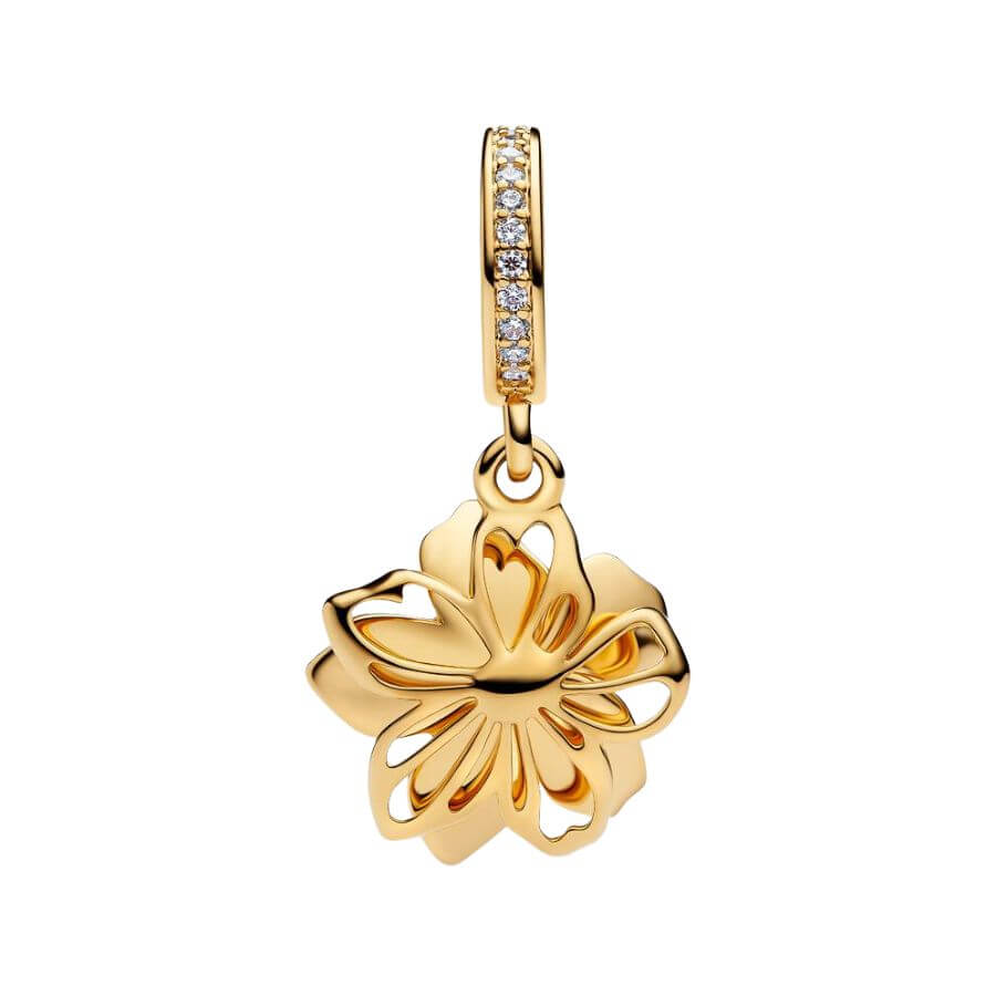 Pandora Sininen Kukka Charm Hela 760667C01