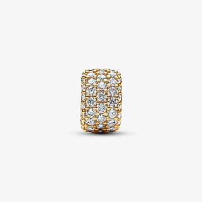 Pandora Kultainen Pave Charm Hela 762820C01