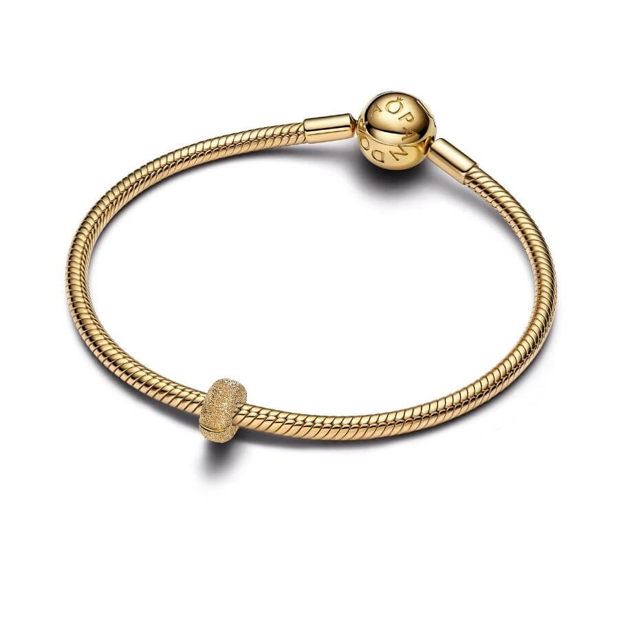 Pandora Moments Mini Textured Lukkopala 764771C00