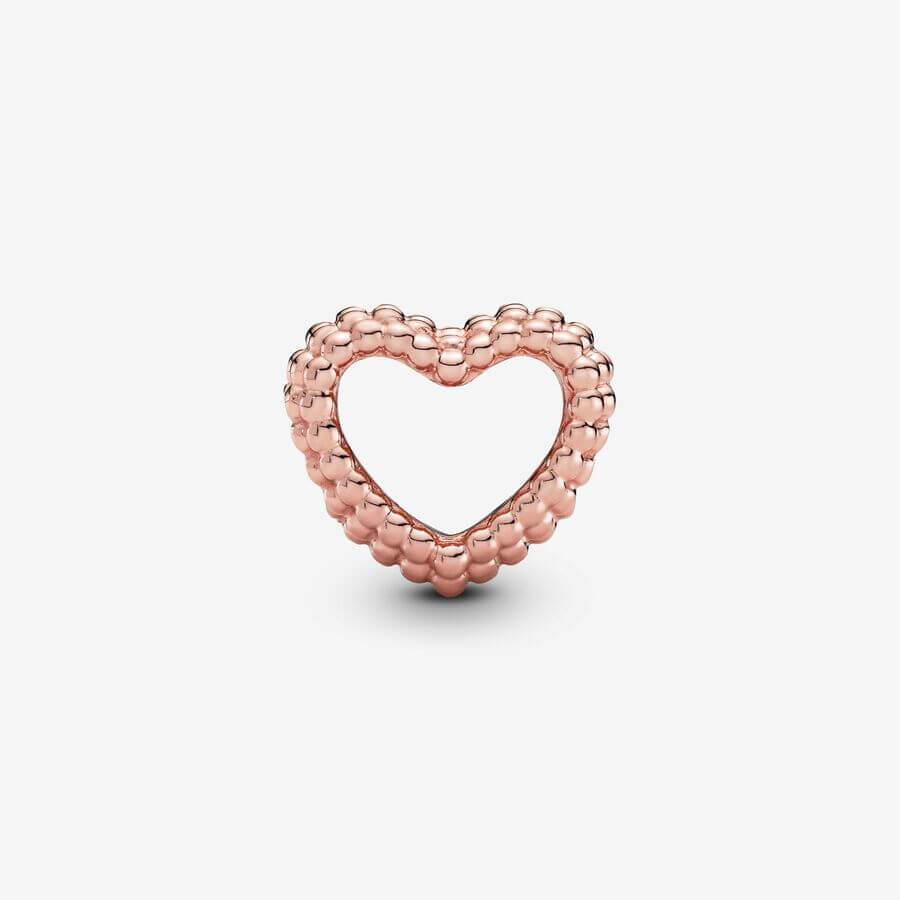 Pandora Rose Beaded Heart charm hela 787516