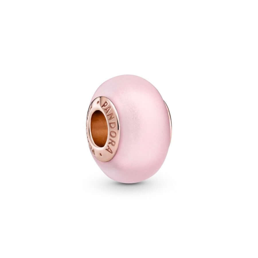 Pandora Matte Pink Murano Glass hela 789421C00