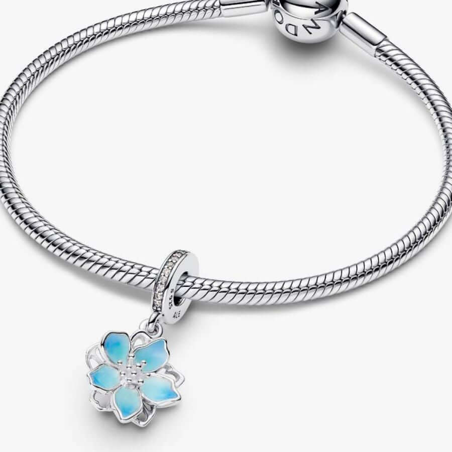 Pandora Sininen Kukka Charm Hela 790667C02