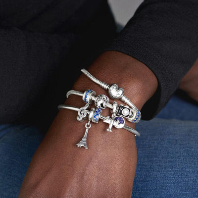Pandora Blue Mosaic Shining Elegance lukkopala 791817NSBMX
