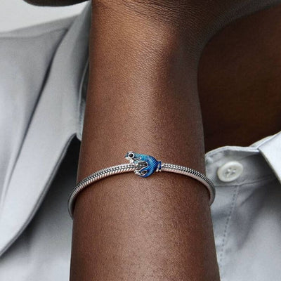 Pandora Metallinsininen Gekko Charm Hela 792701C01