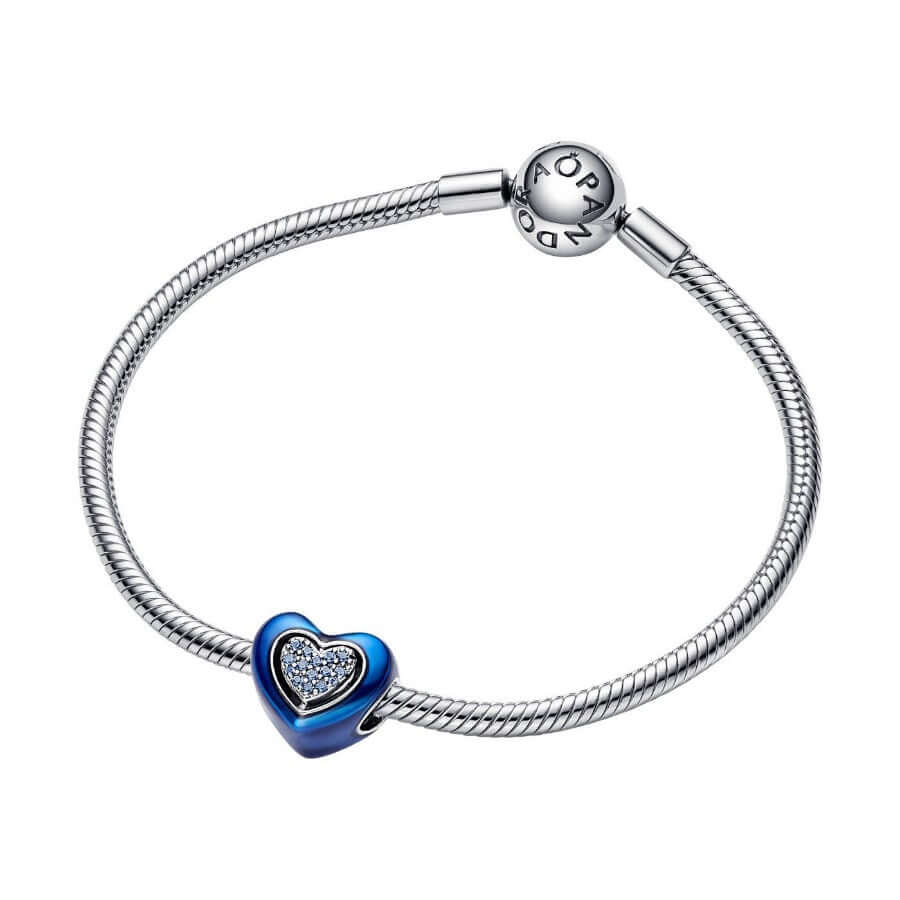 Pandora Blue Spinnable Heart hela 792750C01