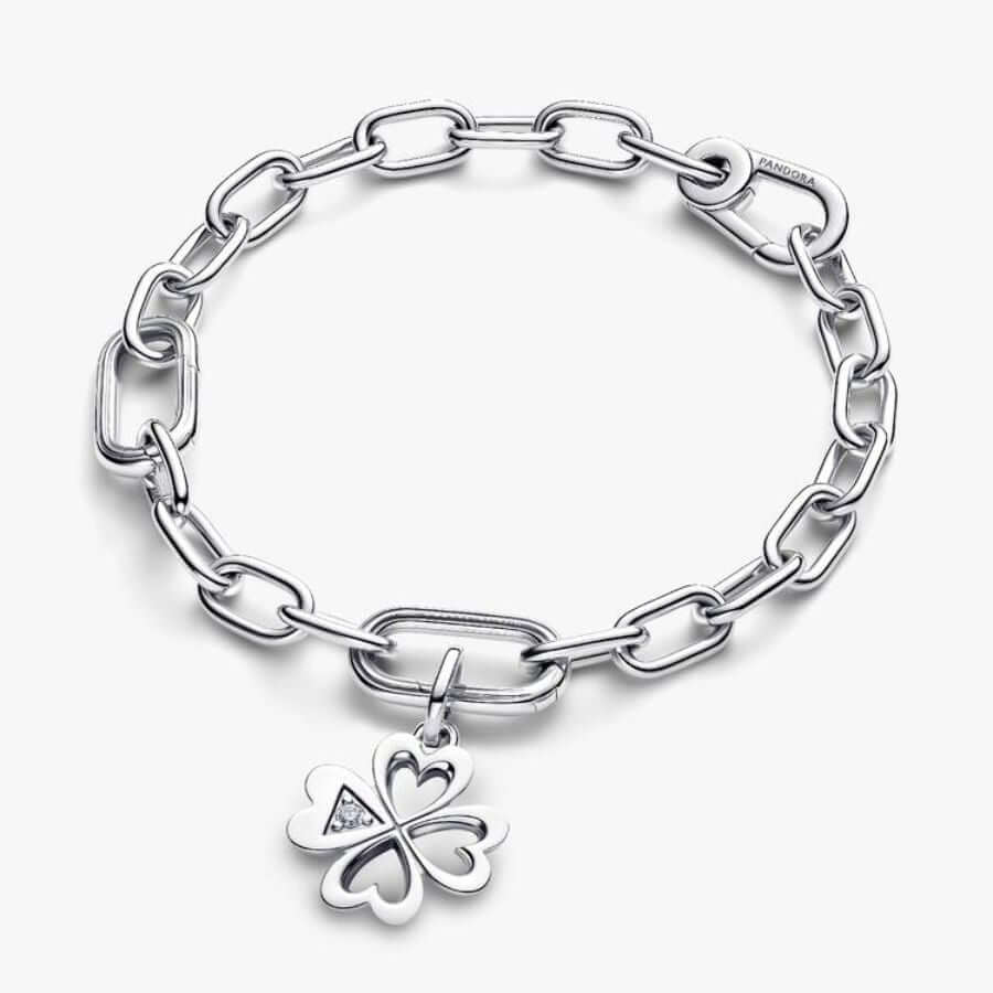 Pandora Sydän Neliapila Medaljonki Charm Hela 793034C01
