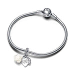 Pandora Valkoinen Ruusu  Dangle Charm Hela 793200C01