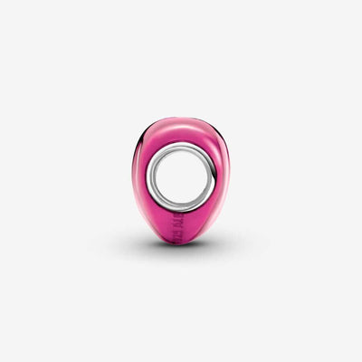 Pandora Metallic Pink Sydän Charm Hela 793337C03