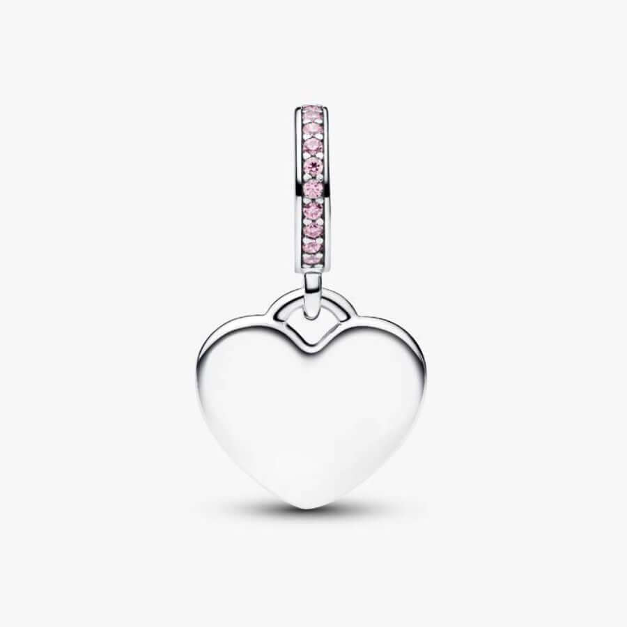 Pandora Pinkki Sydän Charm Hela 793926C02