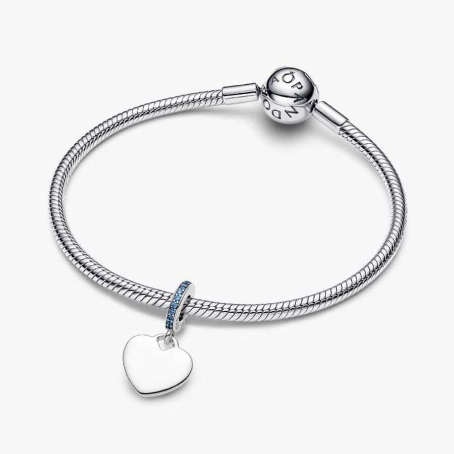 Pandora Sininen Sydän Charm Hela 793926C03
