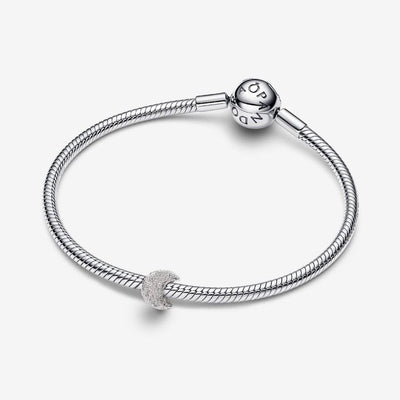 Pandora Teksturoitu Kuu Mini Charm Hela 794054C00