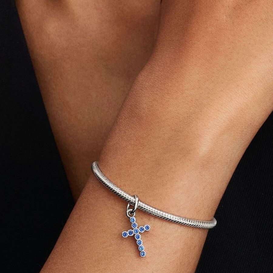 Pandora Sininen Risti Dangle Charm Hela 794063C01