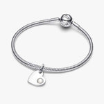 Pandora Kesäkuu Kaiverrettava Sydän Charm Hela 794295C06
