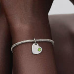 Pandora Heinäkuu Kaiverrettava Sydän Charm Hela 794295C07