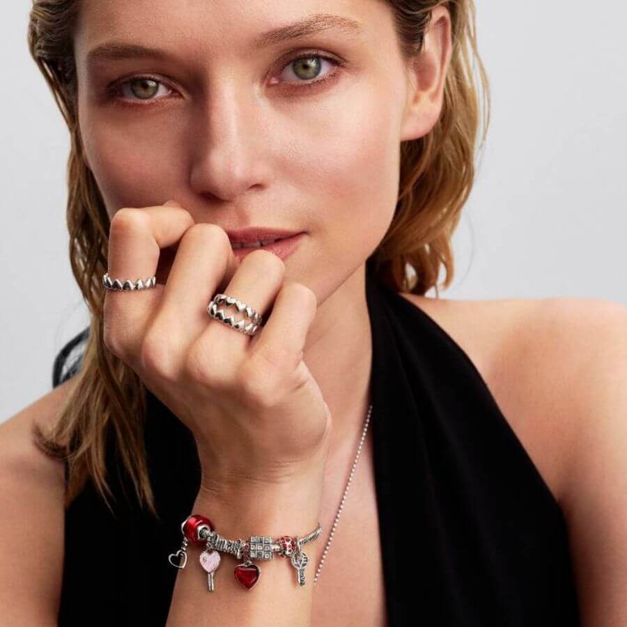 Pandora Punainen Muranolasi Charm Hela 794425C00