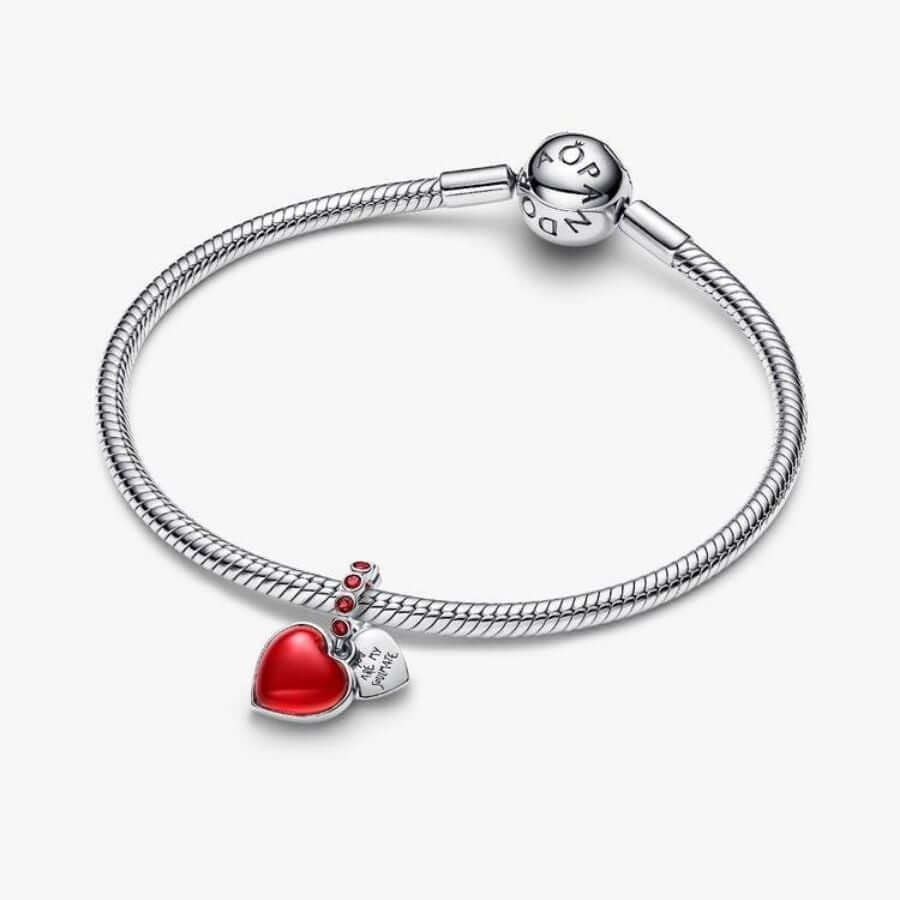Pandora Kaksiosainen Sydän Charm Hela 794429C01