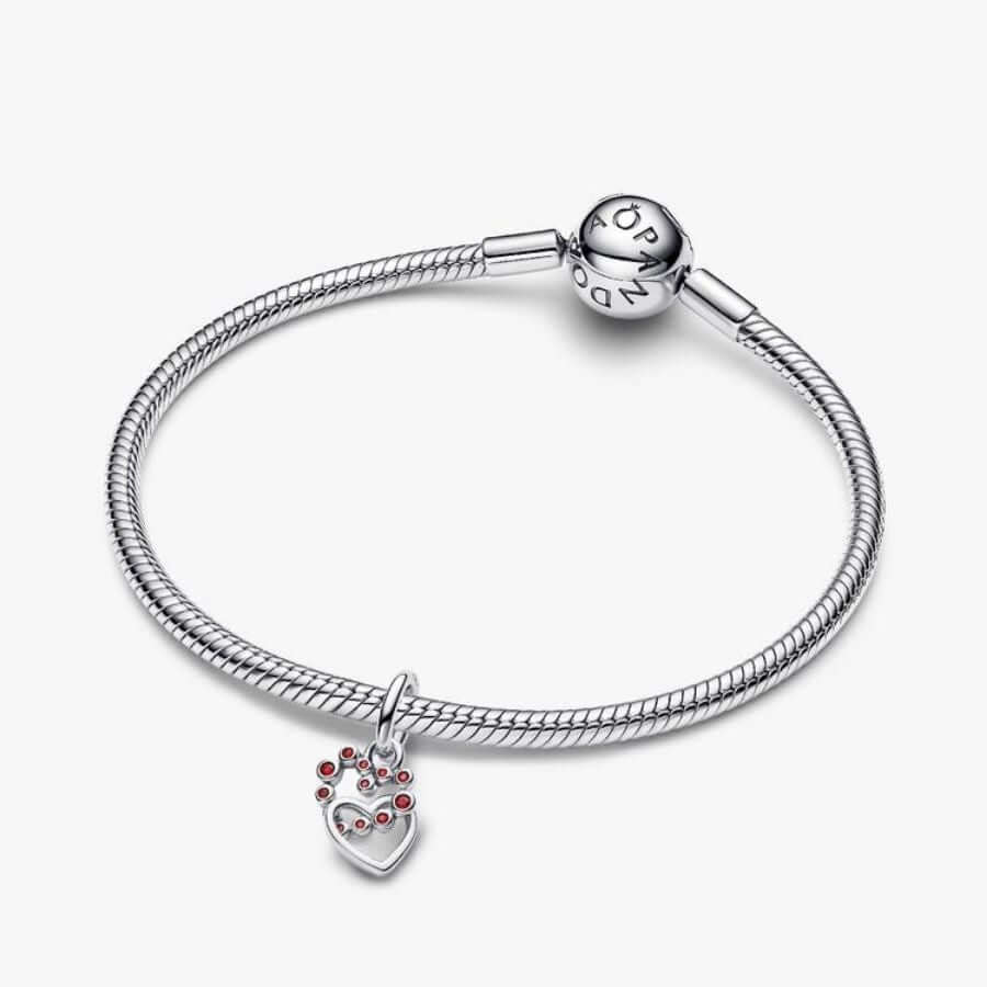 Pandora Yhdistetyt Sydämet Charm Hela 794435C01