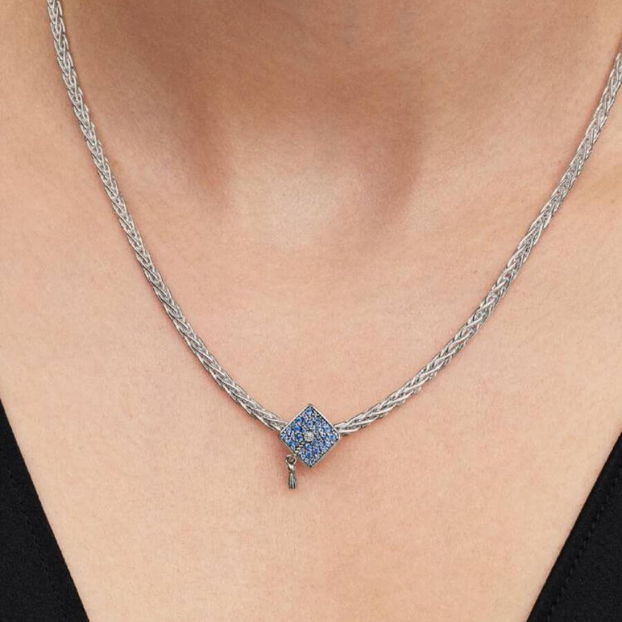 Pandora Sininen Valmistujaislakki Charm Hela 794461C01
