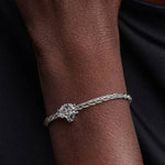 Pandora Family Tree Charm Hela 794486C01 add-on for elegant wrist jewelry showcasing tree design