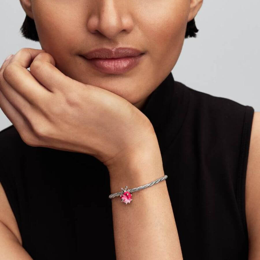 Pandora Vaaleanpunainen Etana Charm Hela 794553C01