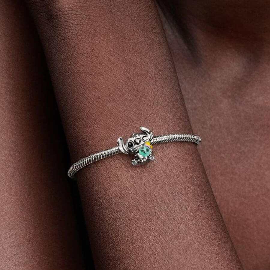 Pandora Disney Stitch & Scrump Charm Hela 794554C01