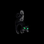 Pandora Musta Kissa Charm Hela 794769C01