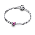 Pandora Mini Pinkki Sydän Charm Hela 794785C01