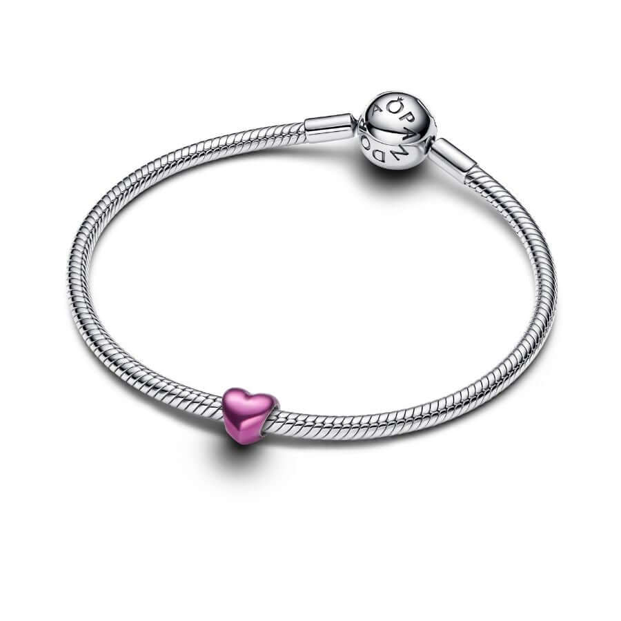 Pandora Mini Pinkki Sydän Charm Hela 794785C01