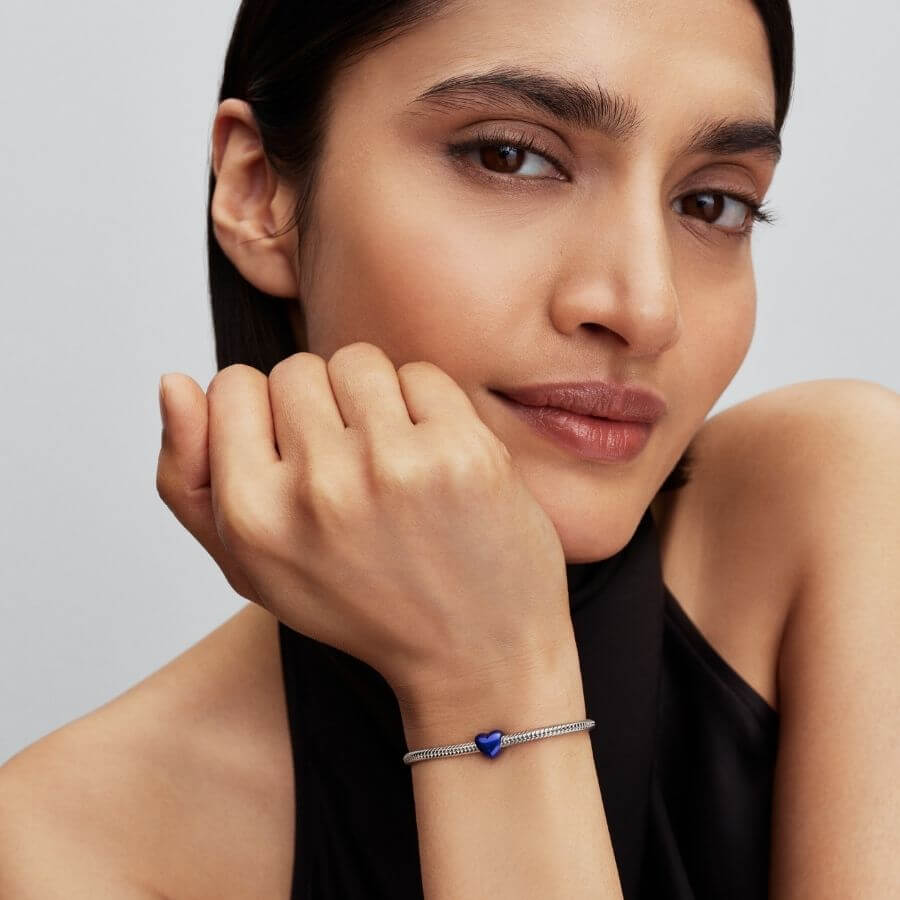 Pandora Mini Sininen Sydän Charm Hela 794785C02