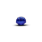 Pandora Mini Sininen Simpukka Charm Hela 794898C01