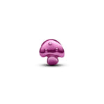 Pandora Mini Pinkki Sieni Charm Hela 794906C01