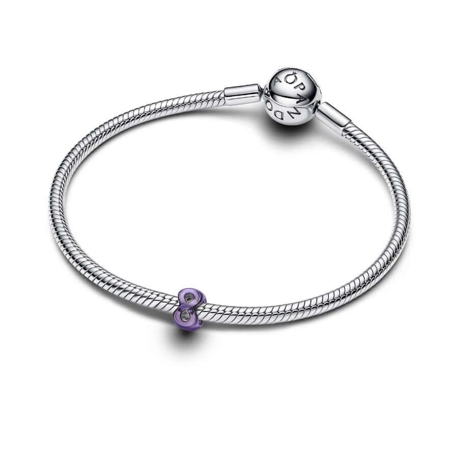 Pandora Mini Violetti Ikuisuus Charm Hela 794909C01