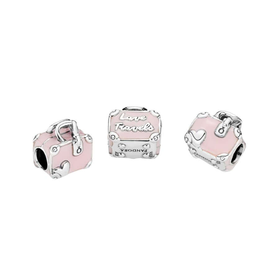 Pandora Pinkki Matkalaukku charm hela 798063EN124