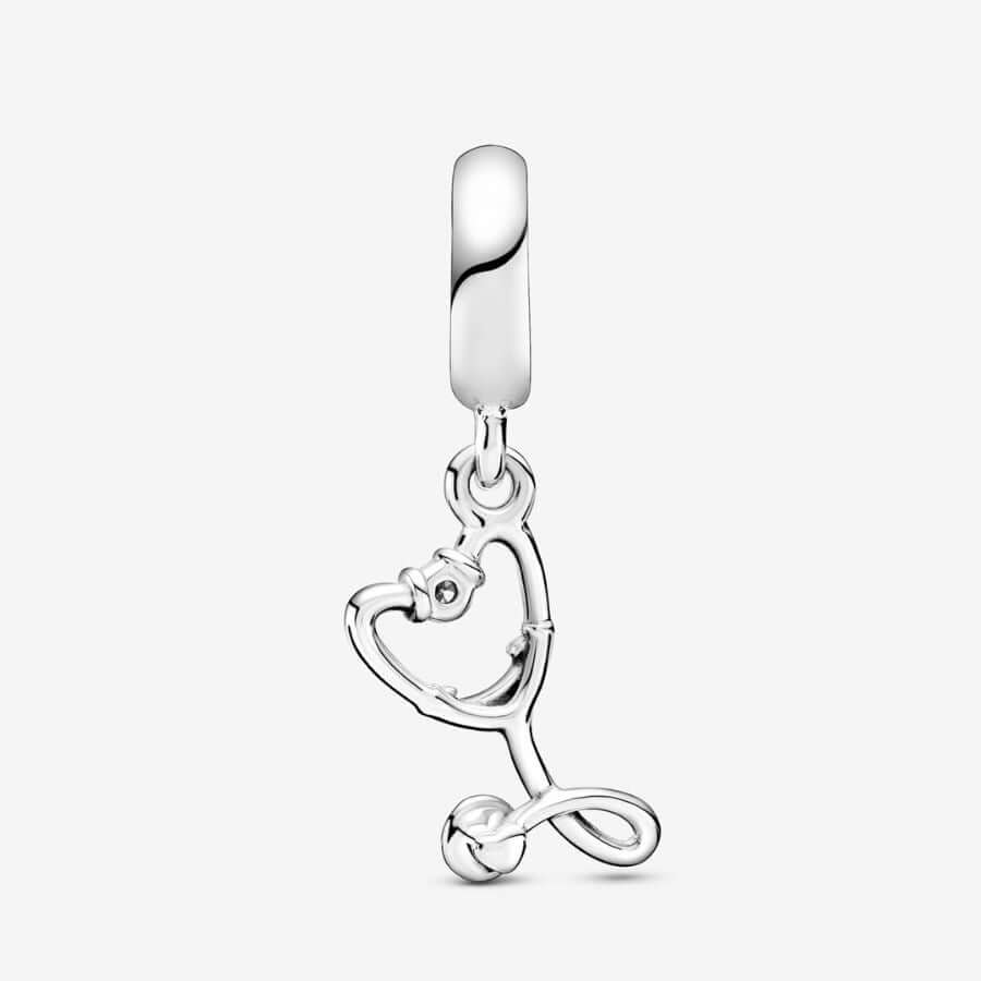 Pandora Sydän Stetoskooppi Charm Hela 799072C01