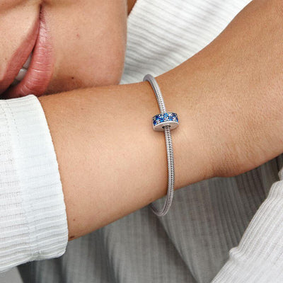 Pandora Blue Mosaic Shining Elegance lukkopala 791817NSBMX