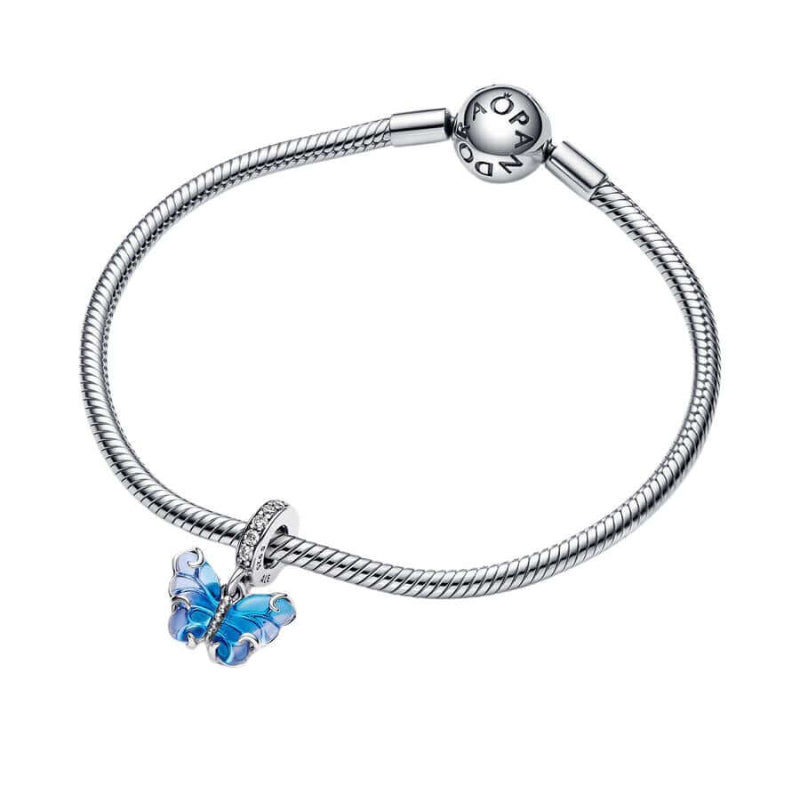 Pandora Moments Blue Murano Glass Butterfly hela 792698C01