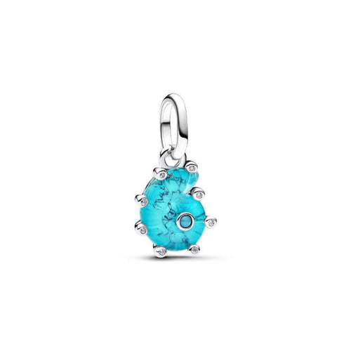 Pandora Blue Muranolasi Sea Snail Charm Hela 793900C01