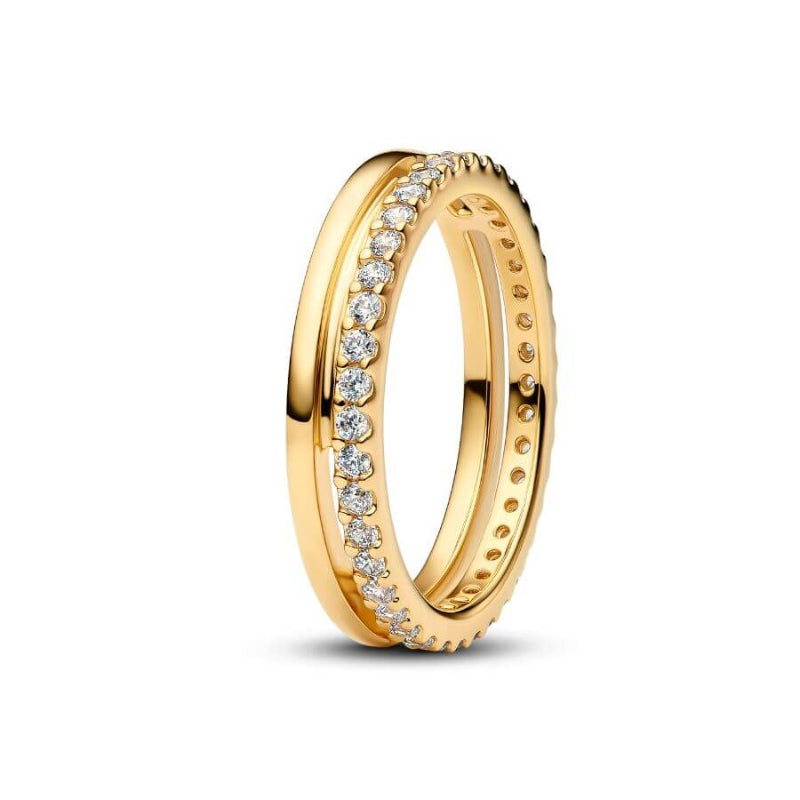 Pandora Double Band Sormus 163799C01