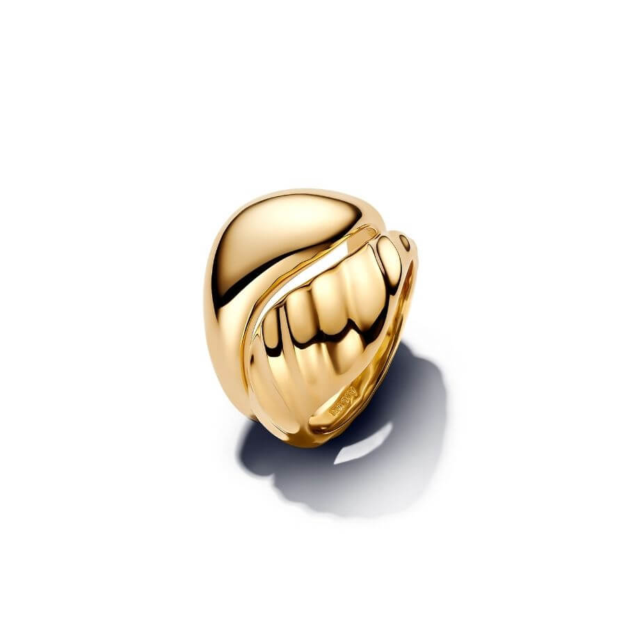 Pandora Essence Rippled Stacking Sormus 163832C00