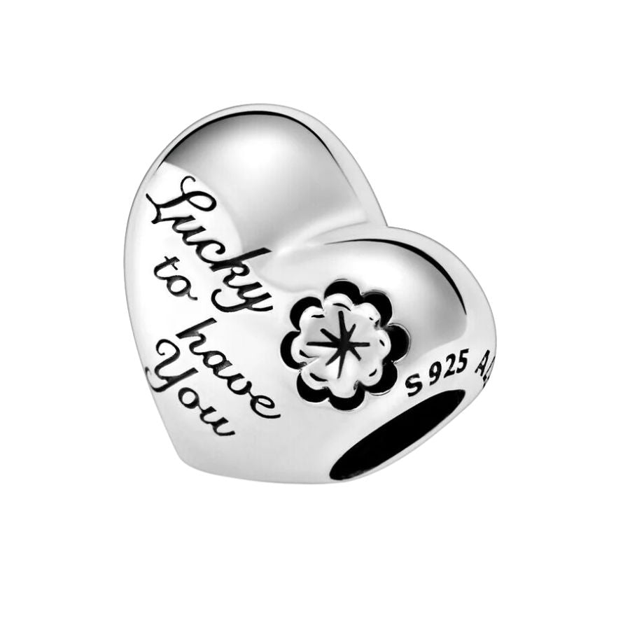 Pandora Heart & Clover charm hela 799364c00