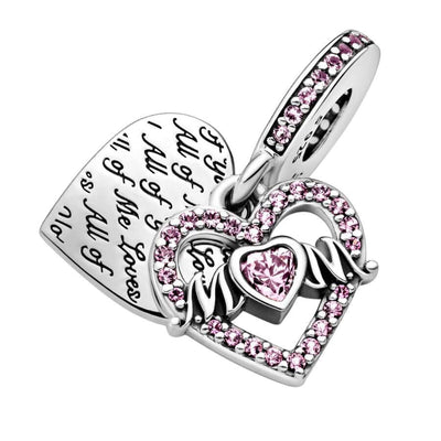 Pandora Heart & Mum charm hela 799402c01