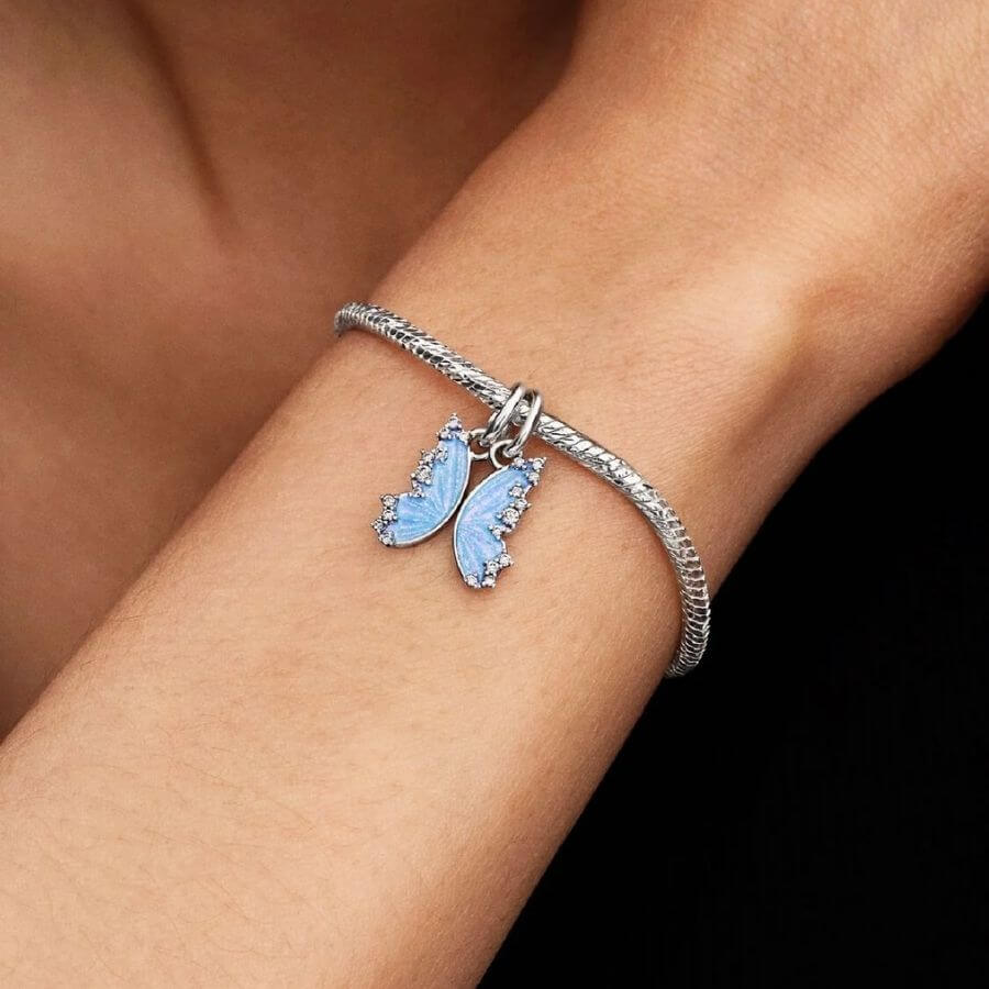 Pandora Double Perhosen Siivet Charm Hela 794244C01