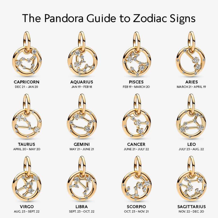 Pandora Horoskooppi Härkä Charm Hela 762707C01