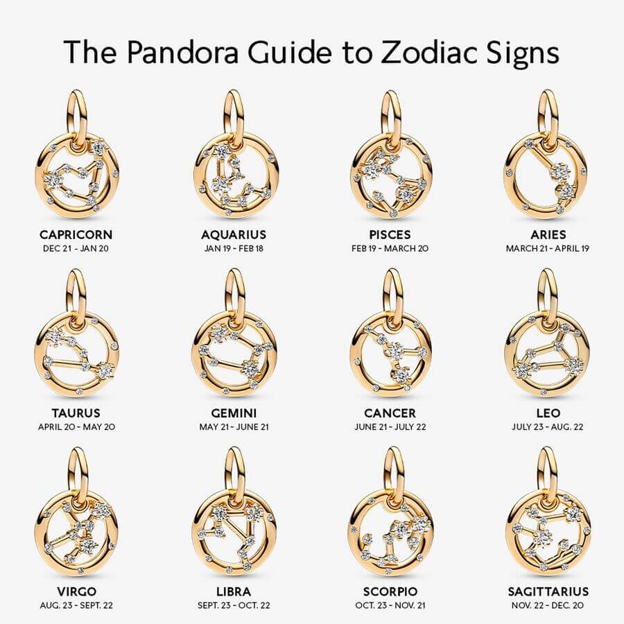 Pandora Horoskooppi Oinas Charm Hela 762719C01