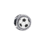 Pandora Kaiverrettava Jalkapallo Charm Hela 792016CZ E075
