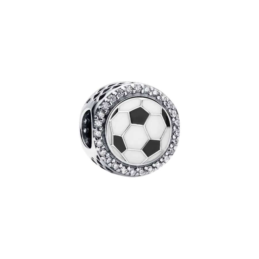 Pandora Kaiverrettava Jalkapallo Charm Hela 792016CZ E075