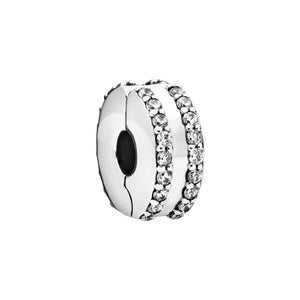 Pandora Pavé-rivit charm lukkopala 798422c01