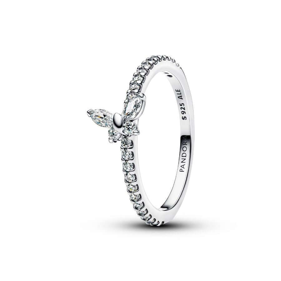 Pandora Kirkas Perhonen Sormus 194269C03
