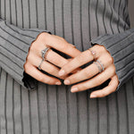 Pandora Knotted Hearts sormus 198018